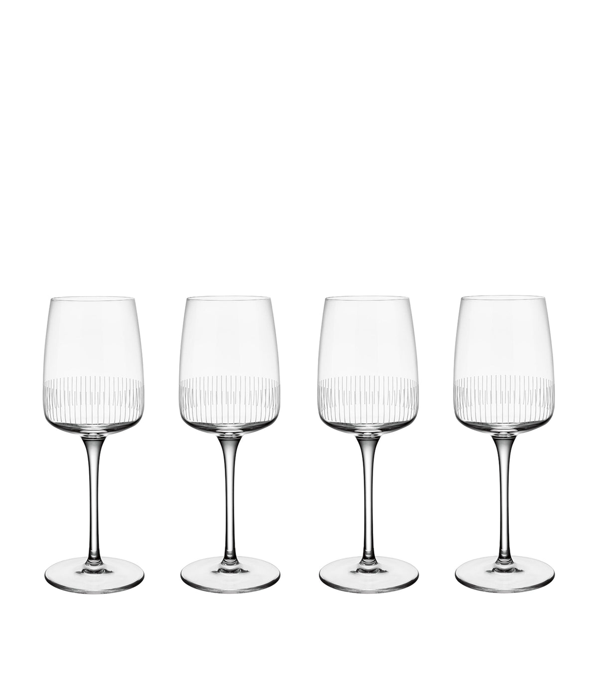 Villeroy & Boch Crystal Afina white wine glasses 125ml (British brand)