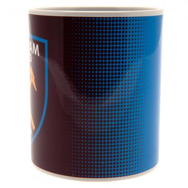 West Ham United FC Large Crest Mug