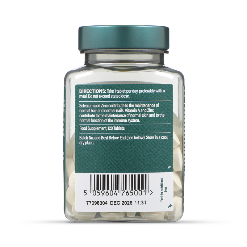 Holland & Barrett Selenium Tablets Zinc & Vitamins A C E 120, UK version