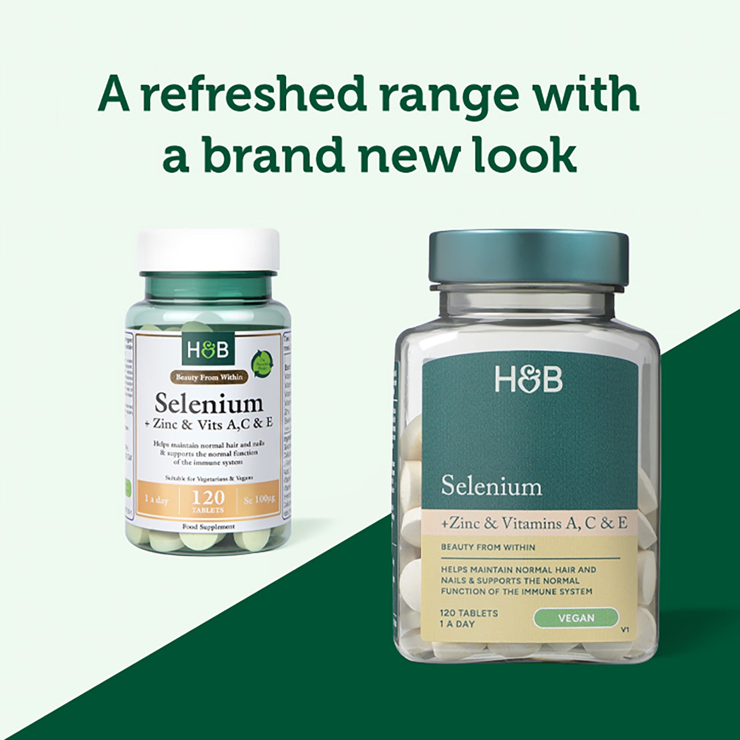 Holland & Barrett Selenium Tablets Zinc & Vitamins A C E 120, UK version