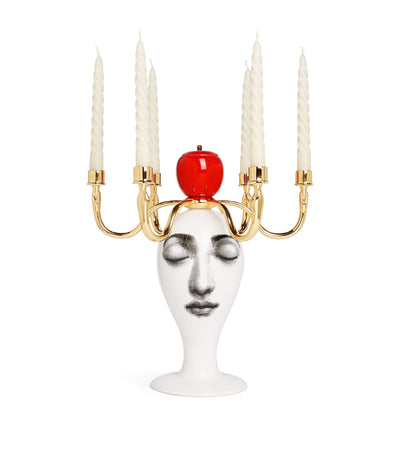 Harrods Fornasetti Sul Tardi Candelabra Candle Holder- Buy online at McGrocer