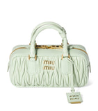 Miu Miu Arcadie top-handle bag nappa leather, UK version