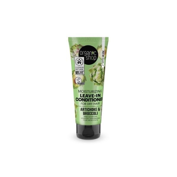 Organic Shop leave-in conditioner for dry hair 75ml - British product
