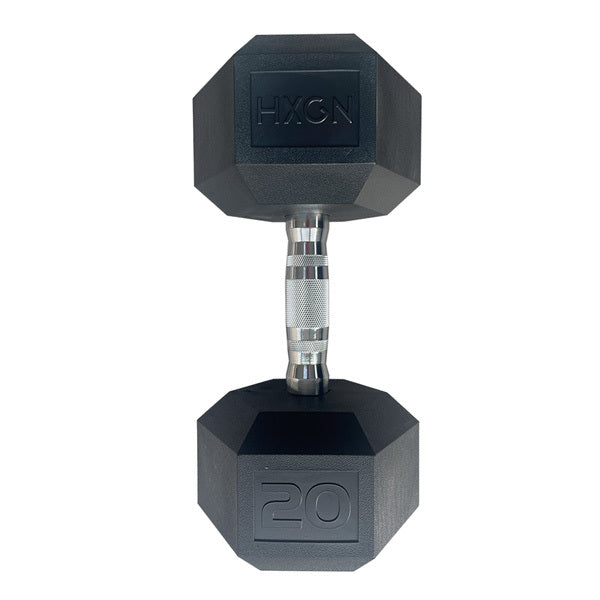 HXGN hex dumbbells pair 2x20kg, imported from the UK
