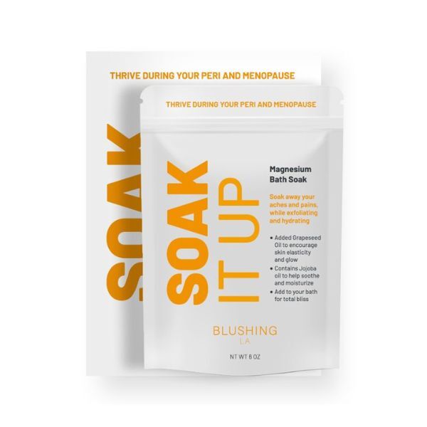 Blushing LA Bath Soak Soak It Up 6oz, imported from the UK