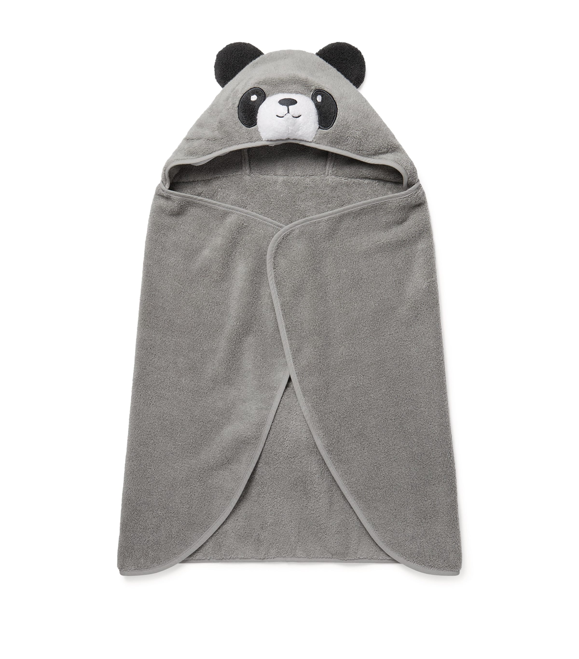 MORI panda hooded towel imported from the UK