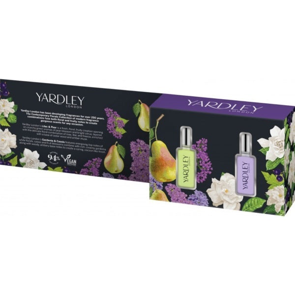 Yardley Florals Mini Fragrance Collection 2x10ml.