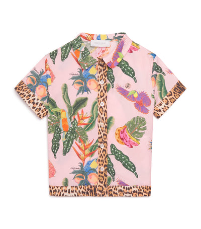 Harrods Roberto Cavalli Tropical Print Children's Shirt (4-14 Years)- Buy online at McGrocer