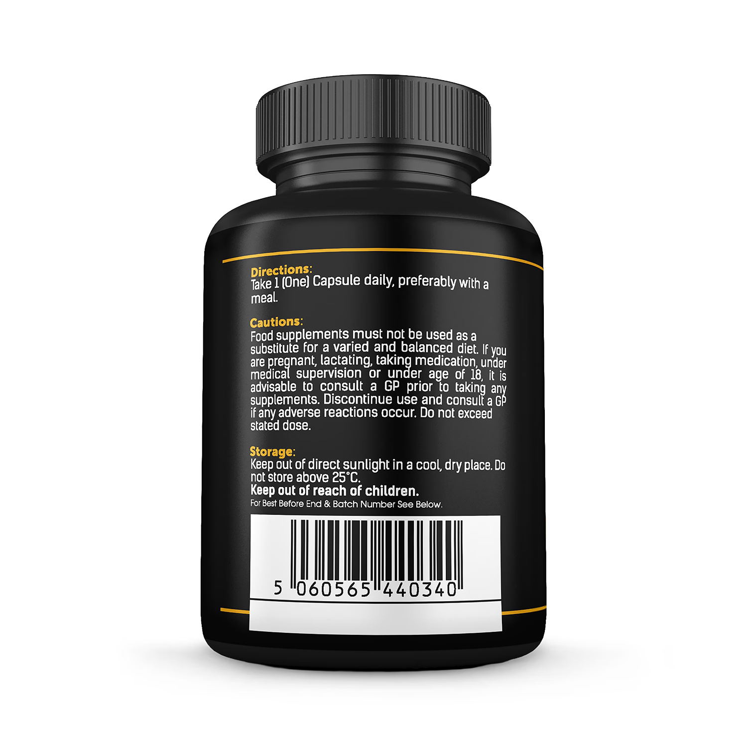 SS Sport Supplies Shilajit Complex 120 capsules, imported from the UK