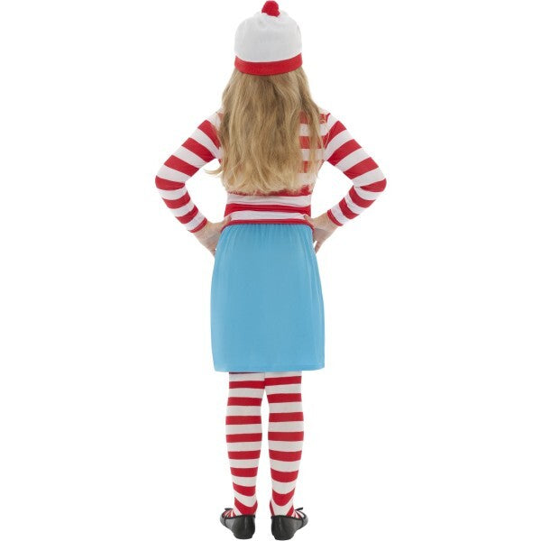 Smiffys Wenda child costume set with hat and glasses, imported from the UK