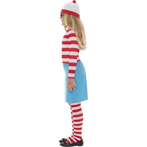 Smiffys Wenda child costume set with hat and glasses, imported from the UK