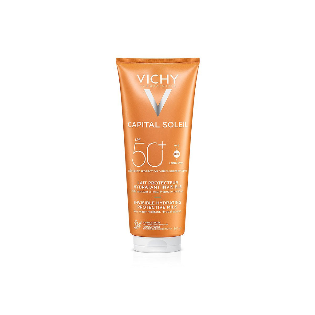 Vichy Capital Soleil Hydrating Fresh Sun Protection Milk SPF50+ for Face & Body 300ml