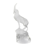 Lalique crystal ibex sculpture 33.5cm, UK version