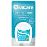 OraCare+ Dental Tape Mint Flavour 50m dental accessories & floss Sainsburys   