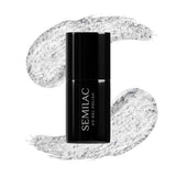 Semilac UV Silver Shimmer Gel Polish 7ml - British product