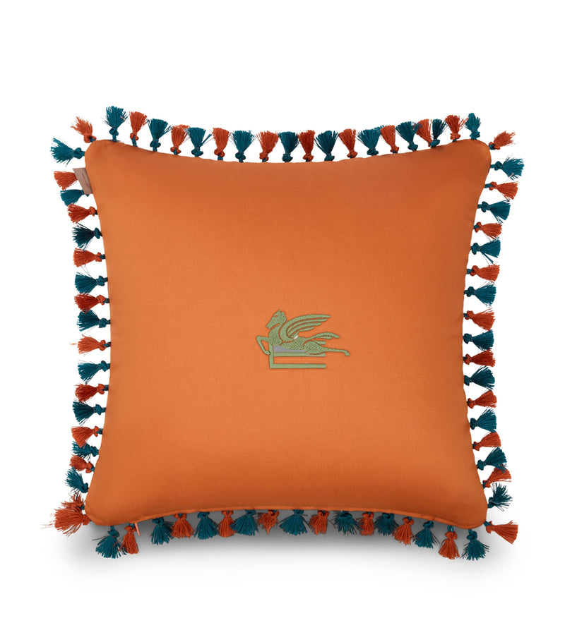 Etro Hoa cushion tassel trim 45cm, imported from the UK