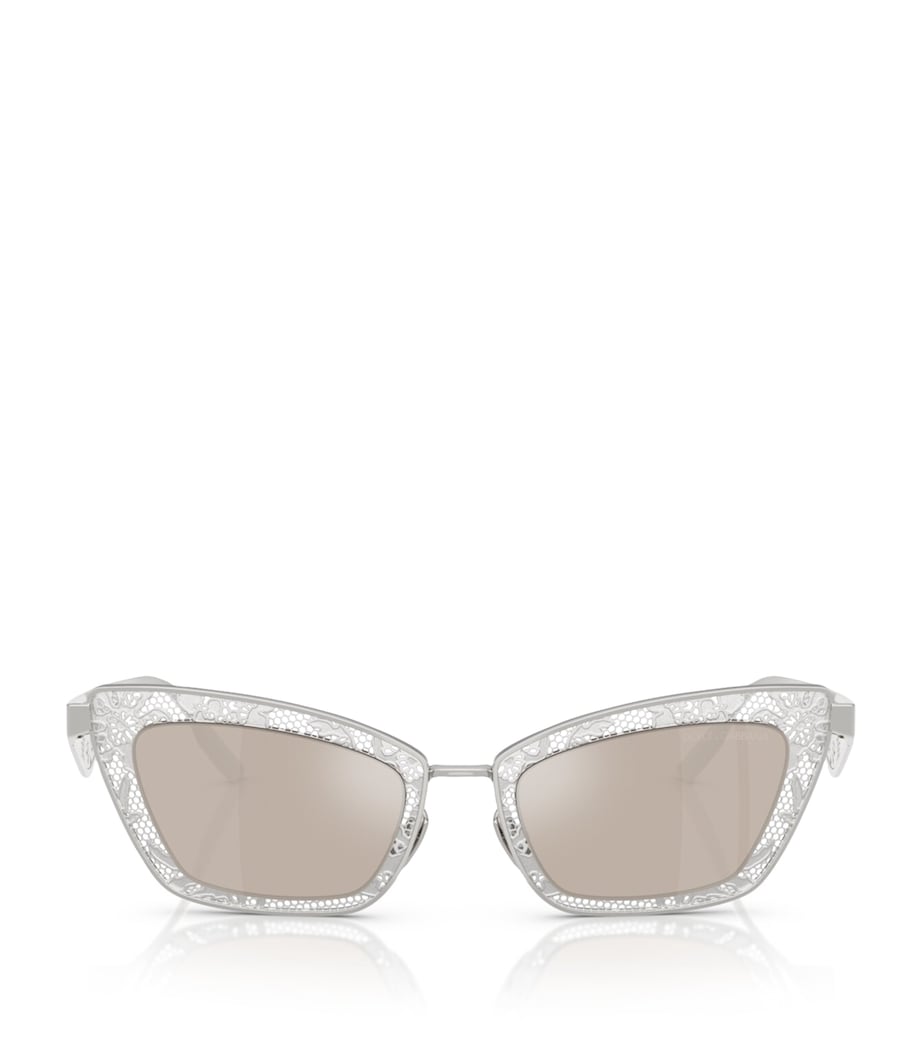 Dolce&Gabbana steel square sunglasses (British brand)