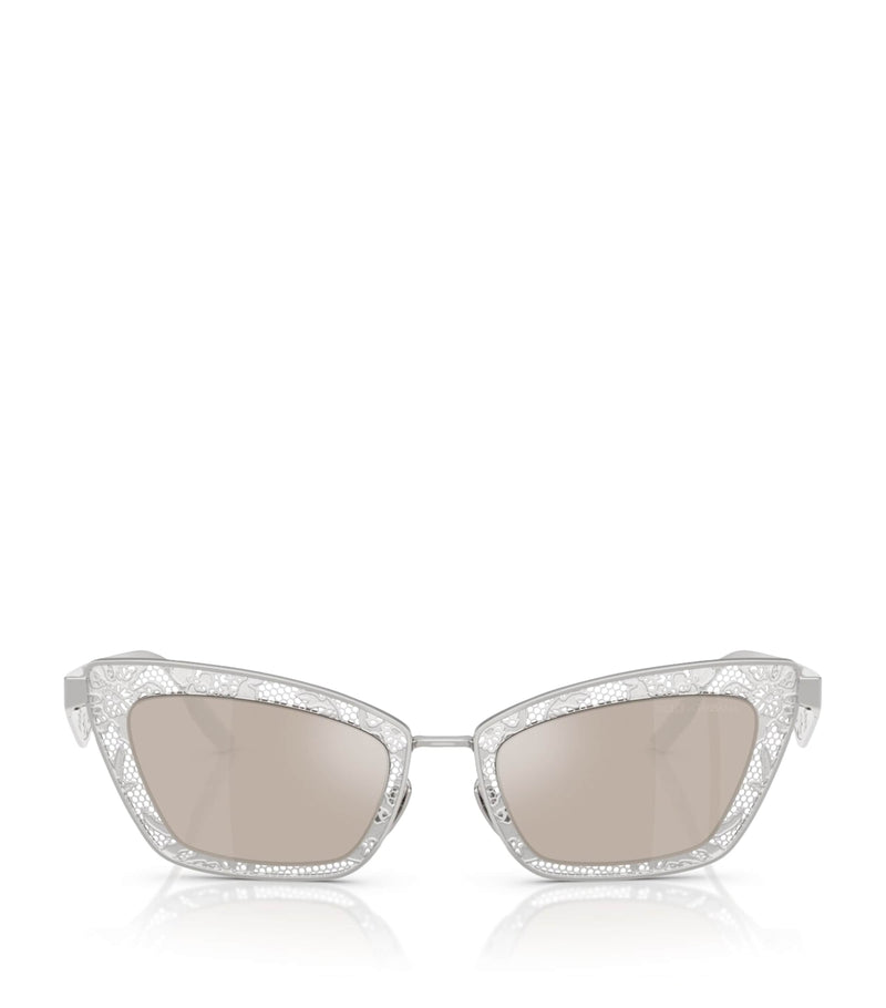 Dolce&Gabbana steel square sunglasses (British brand)