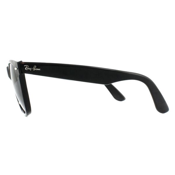 Ray-Ban Wayfarer 2140 black polarised unisex sunglasses - British product