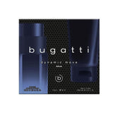 Bugatti Dynamic Move Blue set 100ml EDT 200ml shower gel (British brand)