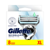 Gillette SkinGuard Sensitive razor blade refills 8 count (British brand)