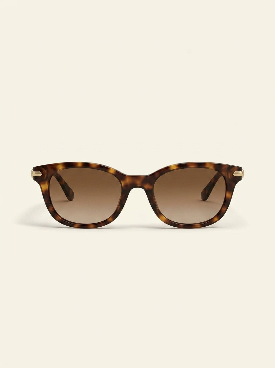 Cartier cat-eye acetate sunglasses CT0472S tortoiseshell, UK version