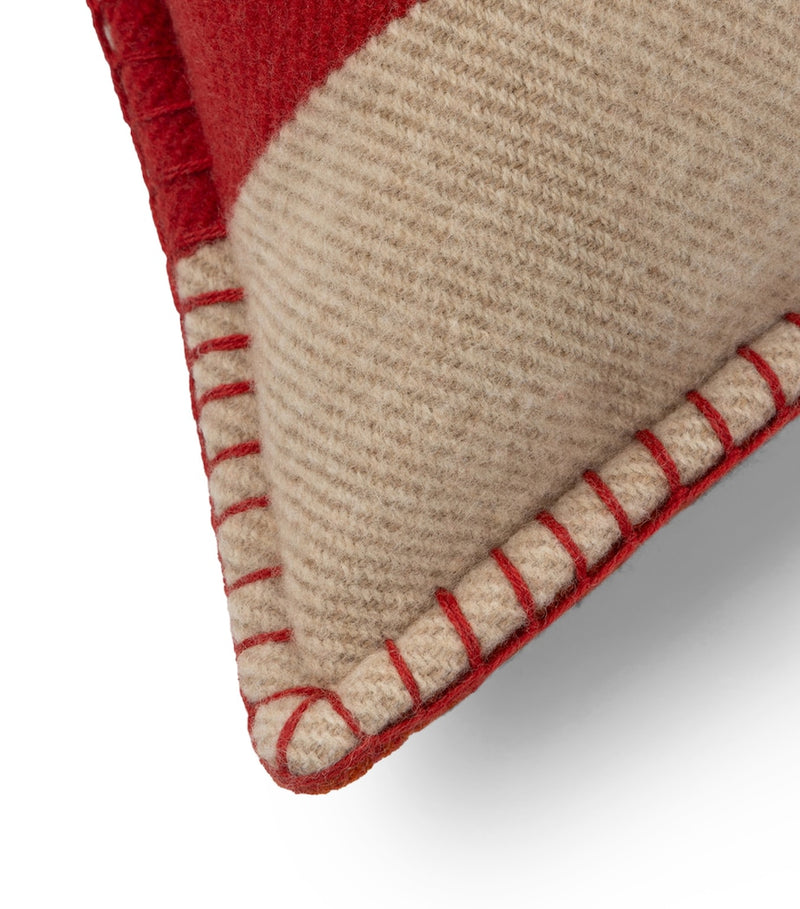 Begg x Co Kaschmirwolle Kelsey Maze Kissen 51cm x 51cm, UK-Version