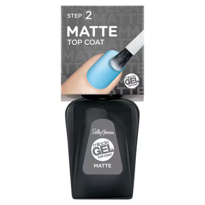 Superdrug Sally Hansen Miracle Gel Matte Top Coat- Buy online at McGrocer