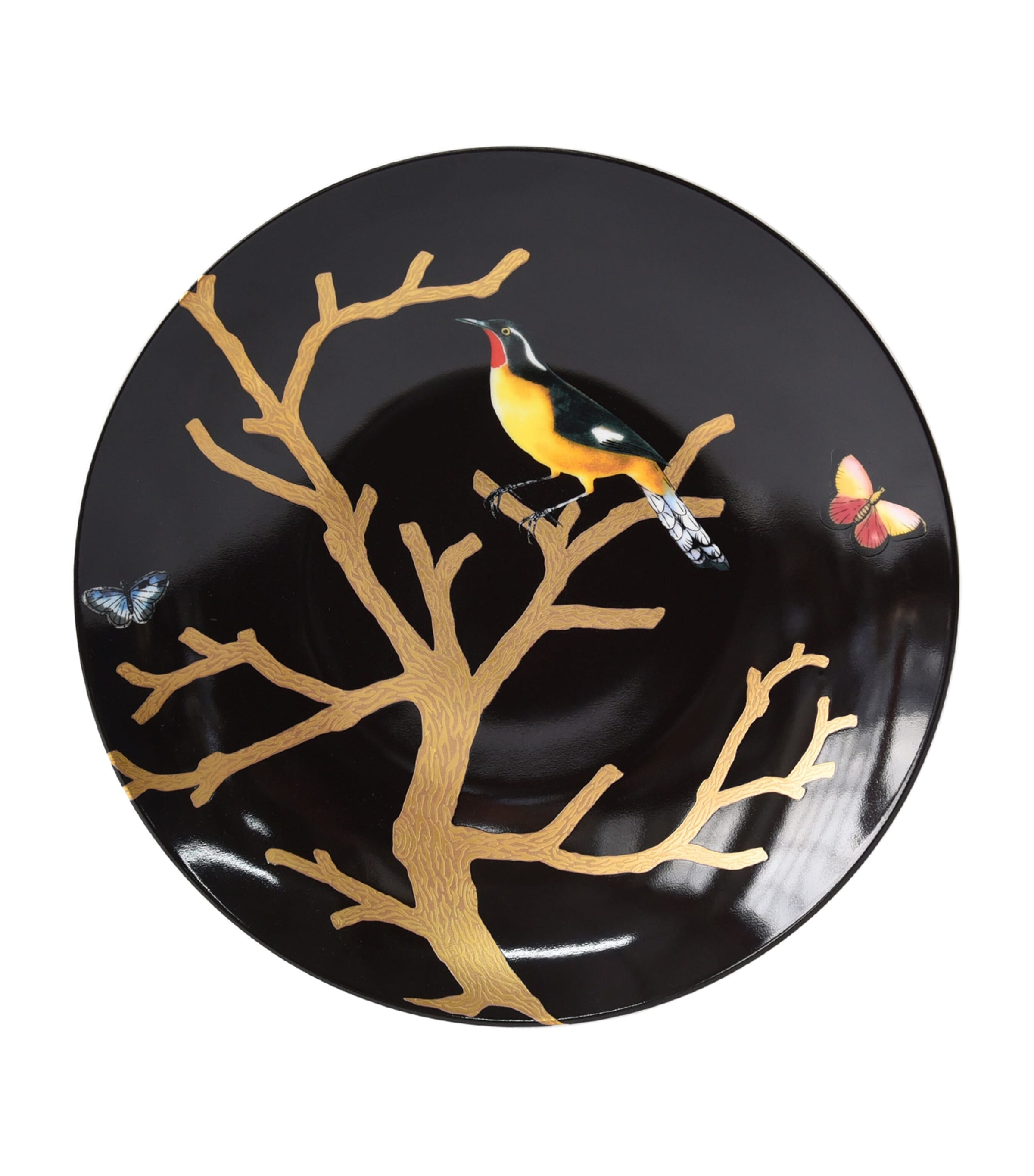 Bernardaud Aux Oiseaux dessert plates 21cm set of four - British product