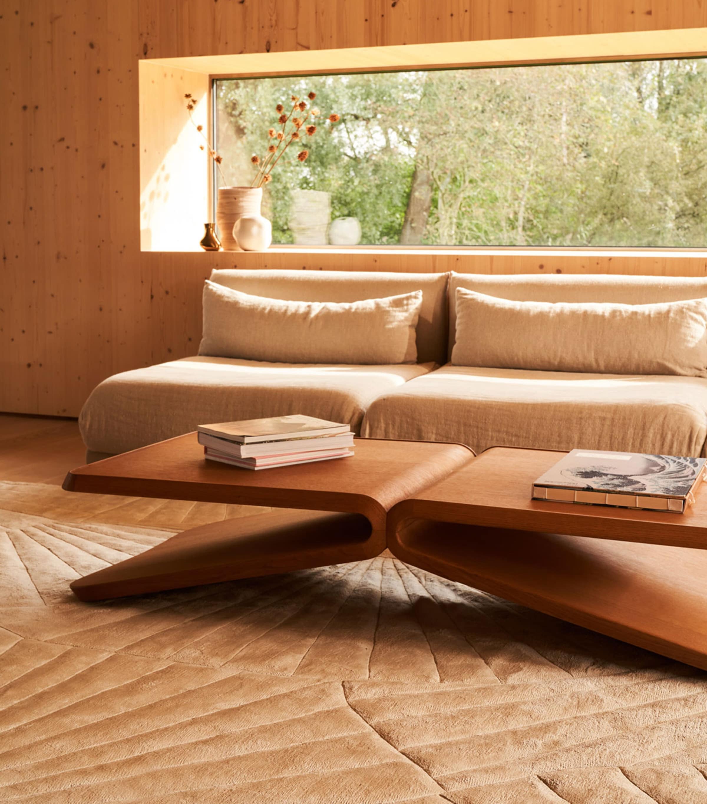 The Rug Company Silk Ori Gold rug 3.05m x 2.44m (British brand)