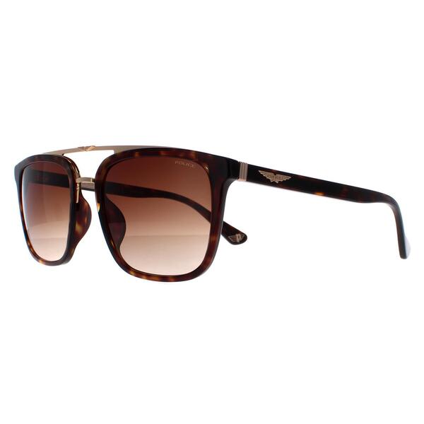 Police SPLB41 Origins brown gradient sunglasses, UK version