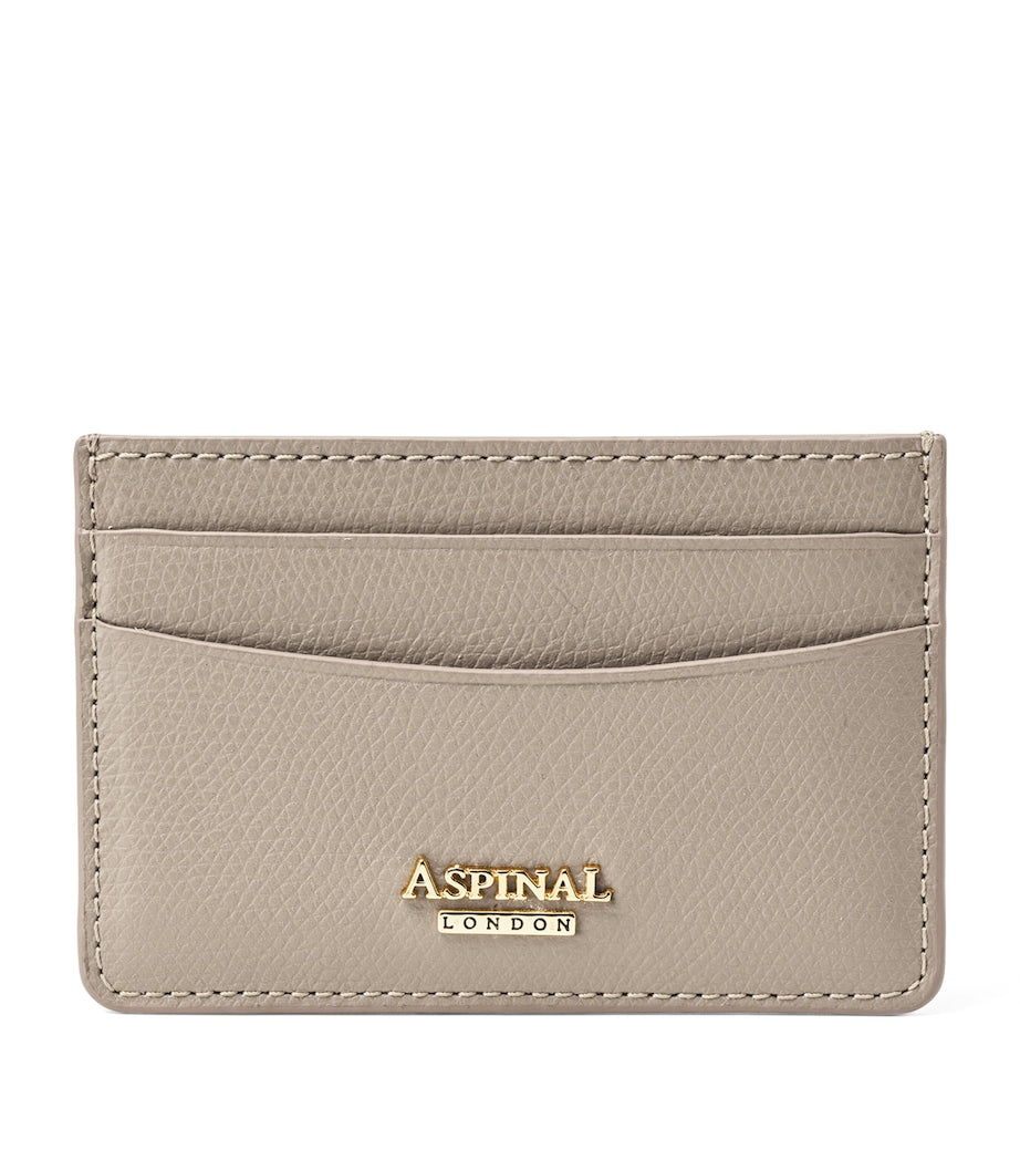 Aspinal of London slim leather card holder, imported from the UK