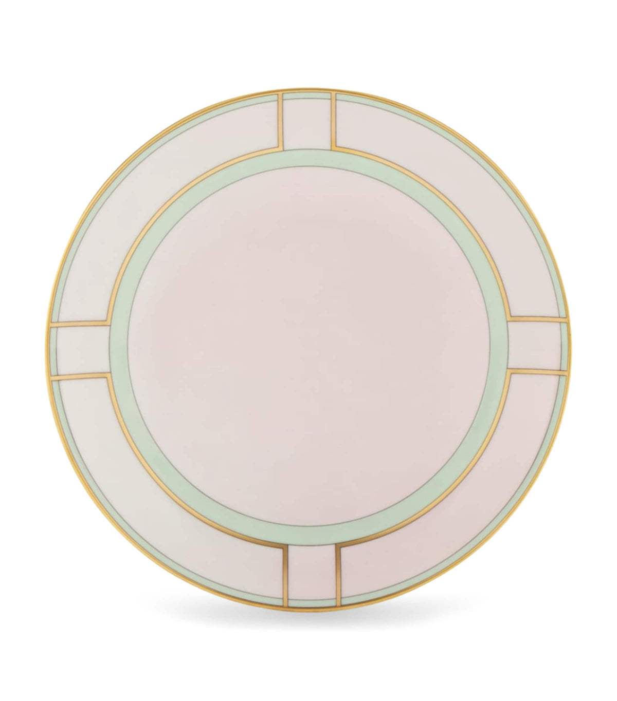 GINORI 1735 porcelain dessert plate in Rosa, 20cm, UK version