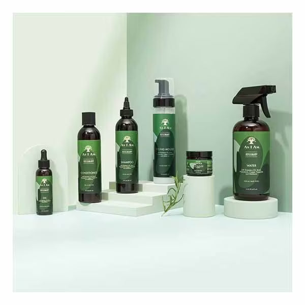 As I Am Rosemary Styling Mousse with Biotin 237ml - British product