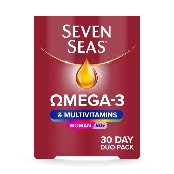 Seven Seas Omega 3 & Multivitamins Woman 50+ Duo GOODS Superdrug   