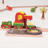 Bigjigs Rail Dinosaur Crane GOODS Superdrug   