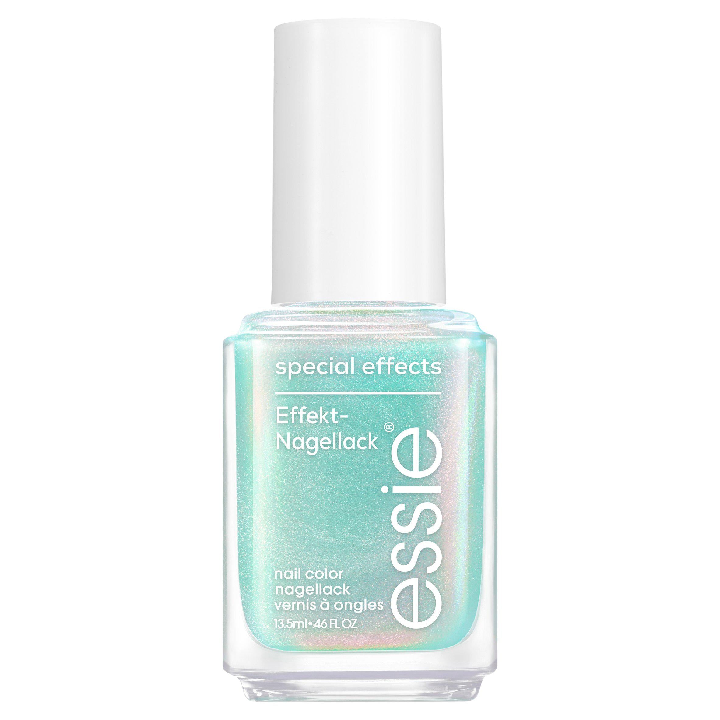 Essie Original Special Effects Satin Chrome Nail Polish Topcoat Mystic Marine GOODS Sainsburys   