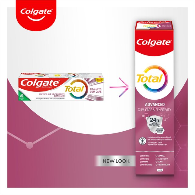 Colgate Total Advanced Gum Care & Sensitive Toothpaste   75ml