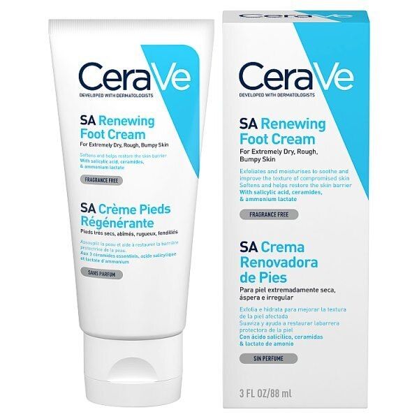 CeraVe SA Renewing Foot Cream 88ml GOODS Superdrug   