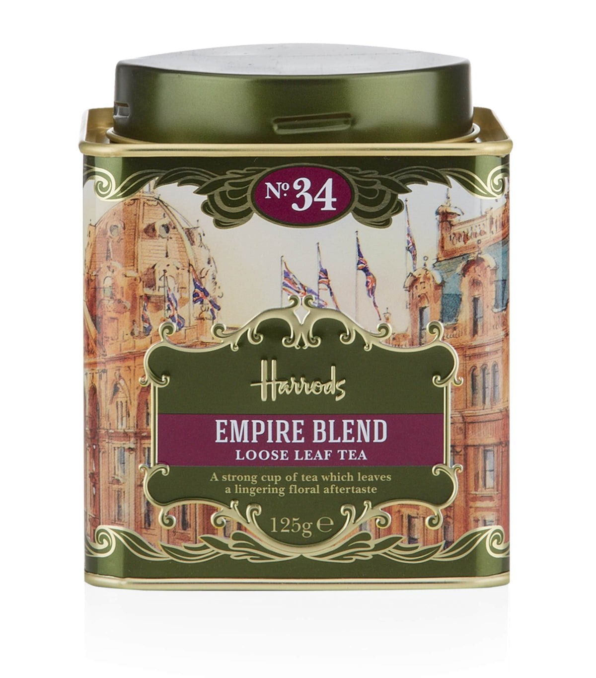 Harrods Heritage No. 34 Blend loose leaf tea 125g, UK version
