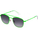 Police SPL996 Green Sunglasses 55mm Metal Frame (British brand)