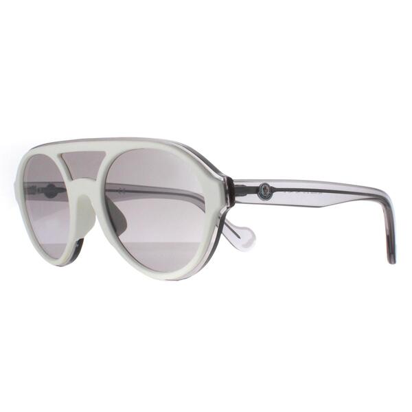Moncler ML0052 white unisex sunglasses, UK version