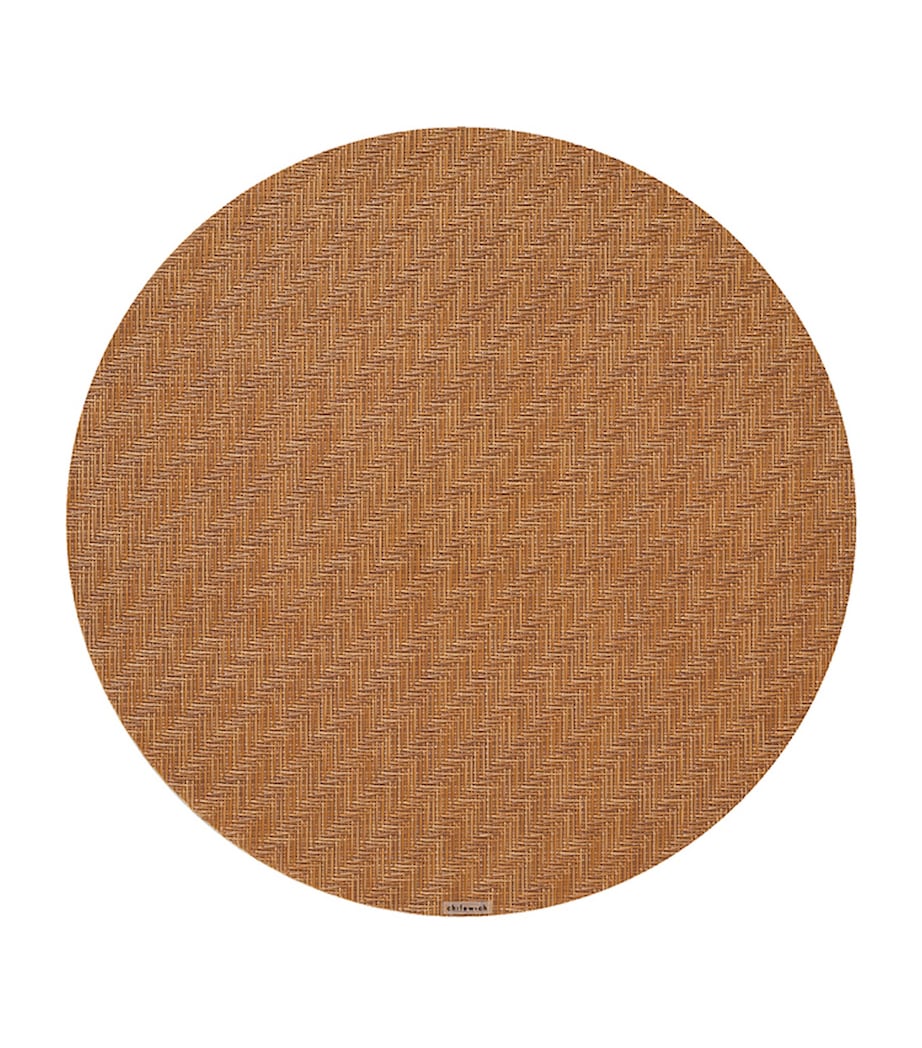 Chilewich TerraStrand Foxtail round placemat 38cm - British product