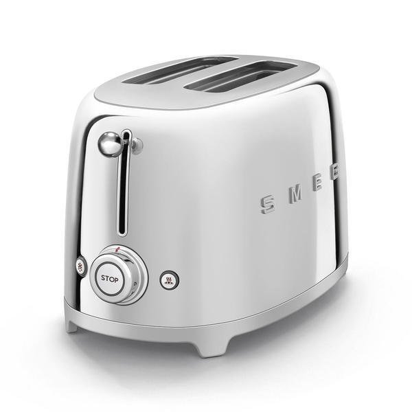 محمصة Smeg TSF01 فضي (علامة تجارية بريطانية)