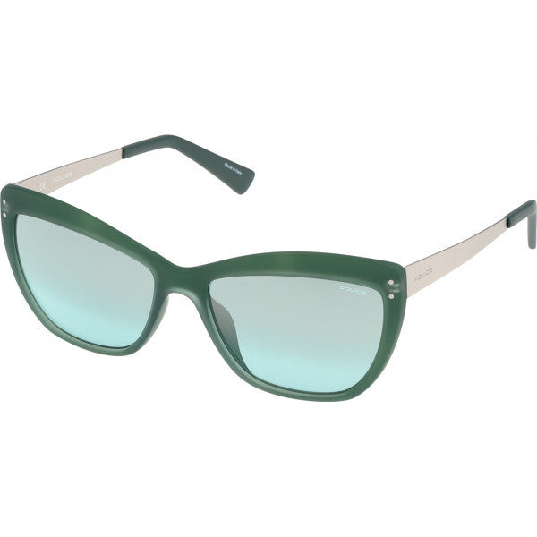 Police green sunglasses size 56, UK version