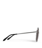 Alaïa oversized metal aviator mask sunglasses, UK version