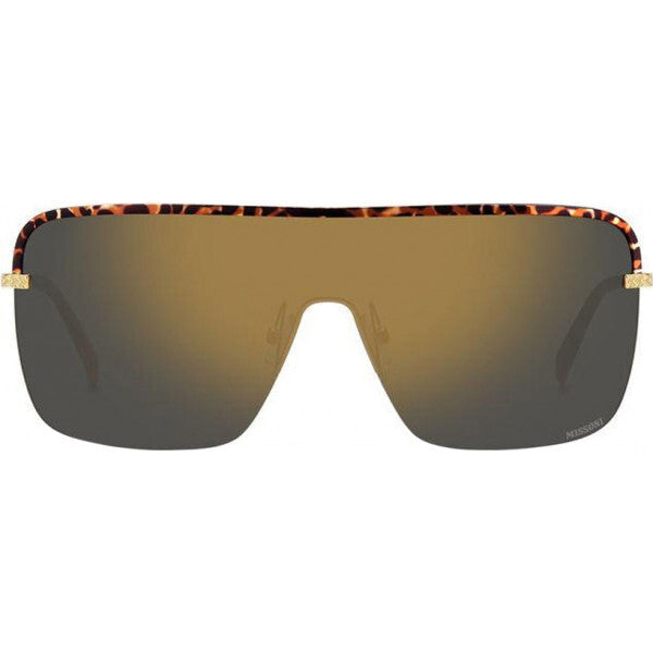 Lunettes de soleil Missoni marron-doré MIS 0139 - Produit britannique