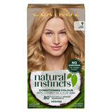 Clairol Natural Instincts Vegan No Ammonia No Parabens Semi-Permanent Hair Dye 9 Light Blonde 175ml Haircare & Styling Boots   