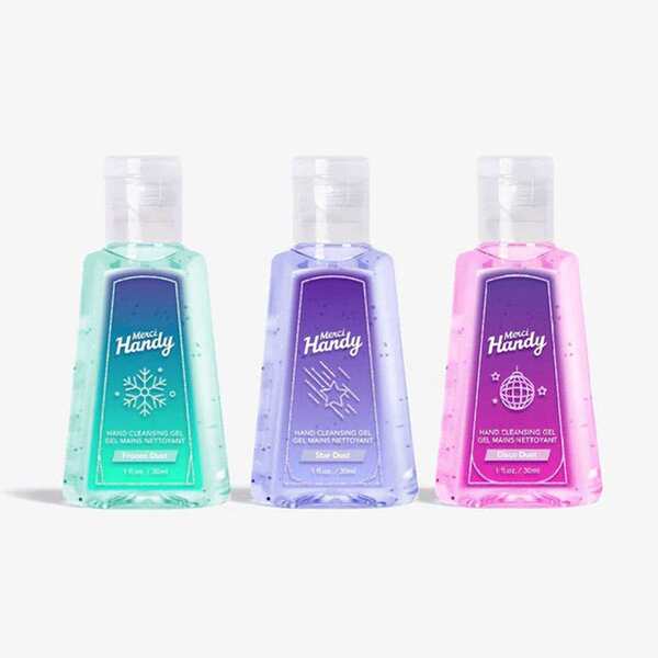 Merci Handy hand sanitiser set Christmas Dust, imported from the UK