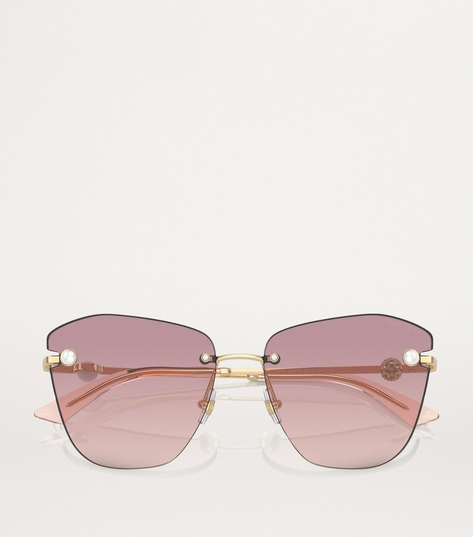 Jimmy Choo metal sunglasses model JC4004HB, UK version